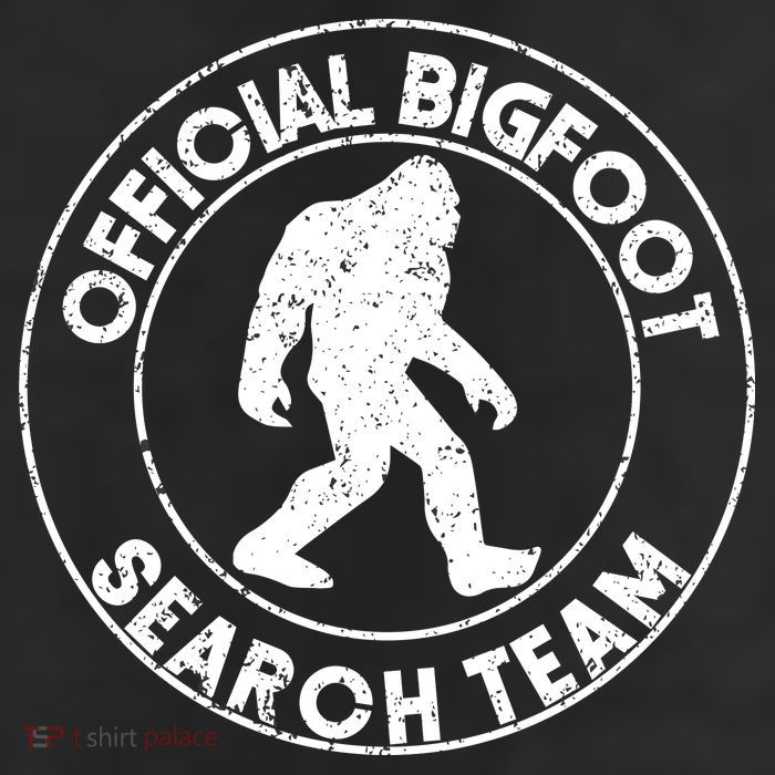 Official Bigfoot Search Team 7 Panel Mesh Trucker Snapback Hat