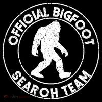 Official Bigfoot Search Team Button