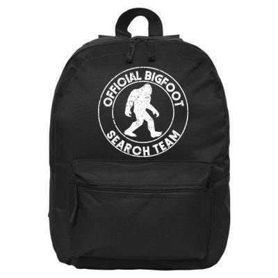 Official Bigfoot Search Team 16 in Basic Backpack