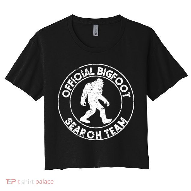 Official Bigfoot Search Team Crop Top