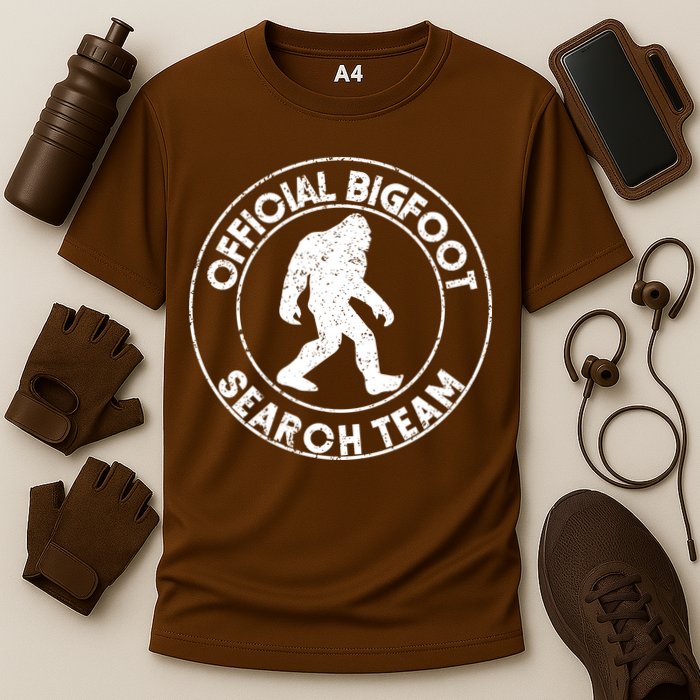Official Bigfoot Search Team Cooling Performance Crew T-Shirt