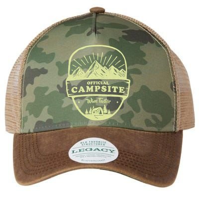 Official Campsite Wine Taster Legacy Tie Dye Trucker Hat