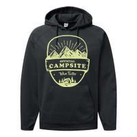 Official Campsite Wine Taster Performance Fleece Hoodie