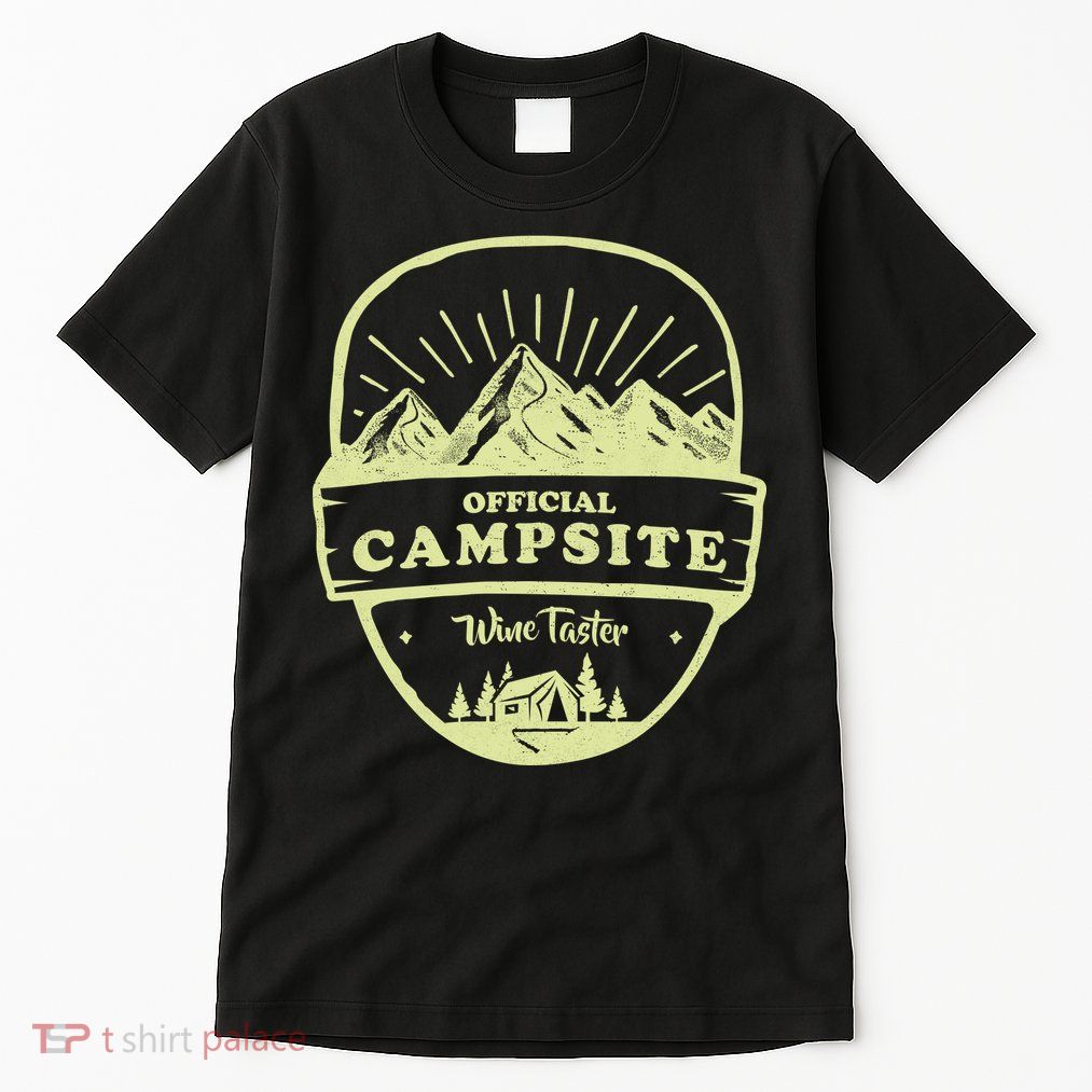 Official Campsite Wine Taster Tall T-Shirt