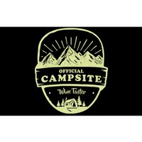 Official Campsite Wine Taster Bumper Sticker