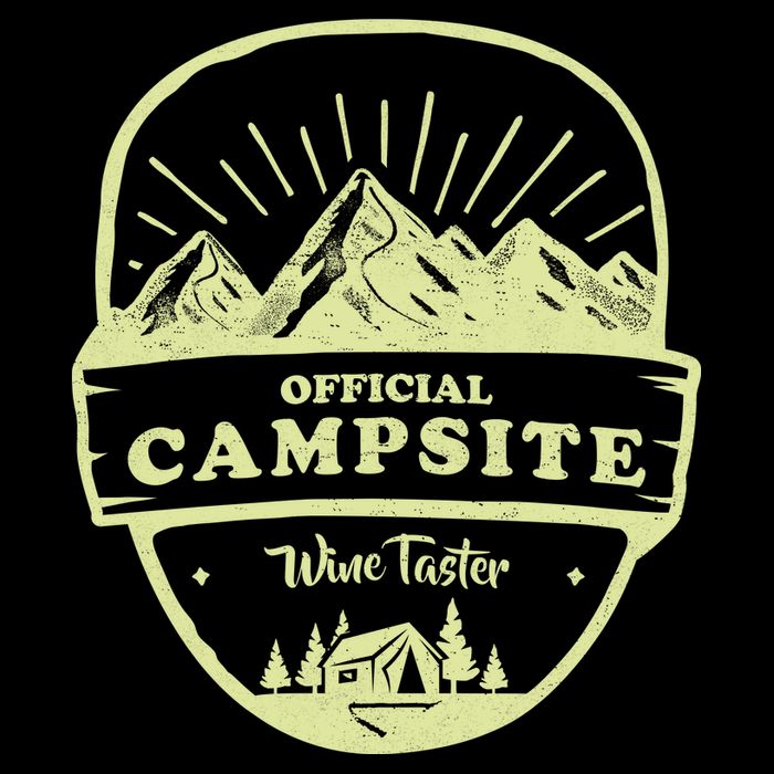 Official Campsite Wine Taster Drawstring Bag