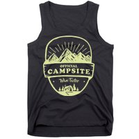 Official Campsite Wine Taster Tank Top