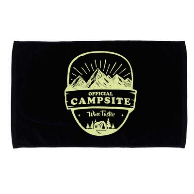 Official Campsite Wine Taster Microfiber Hand Towel