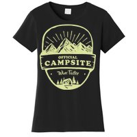 Official Campsite Wine Taster Women's T-Shirt