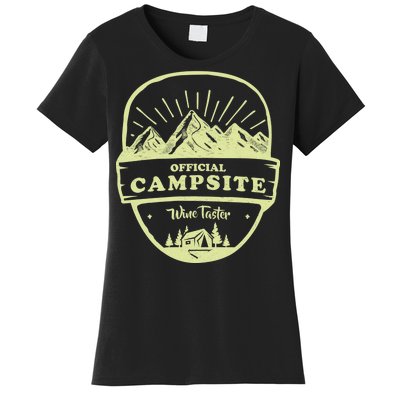 Official Campsite Wine Taster Women's T-Shirt