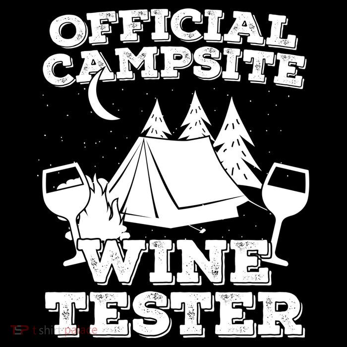 Official Campsite Wine Tester Bucket Hat