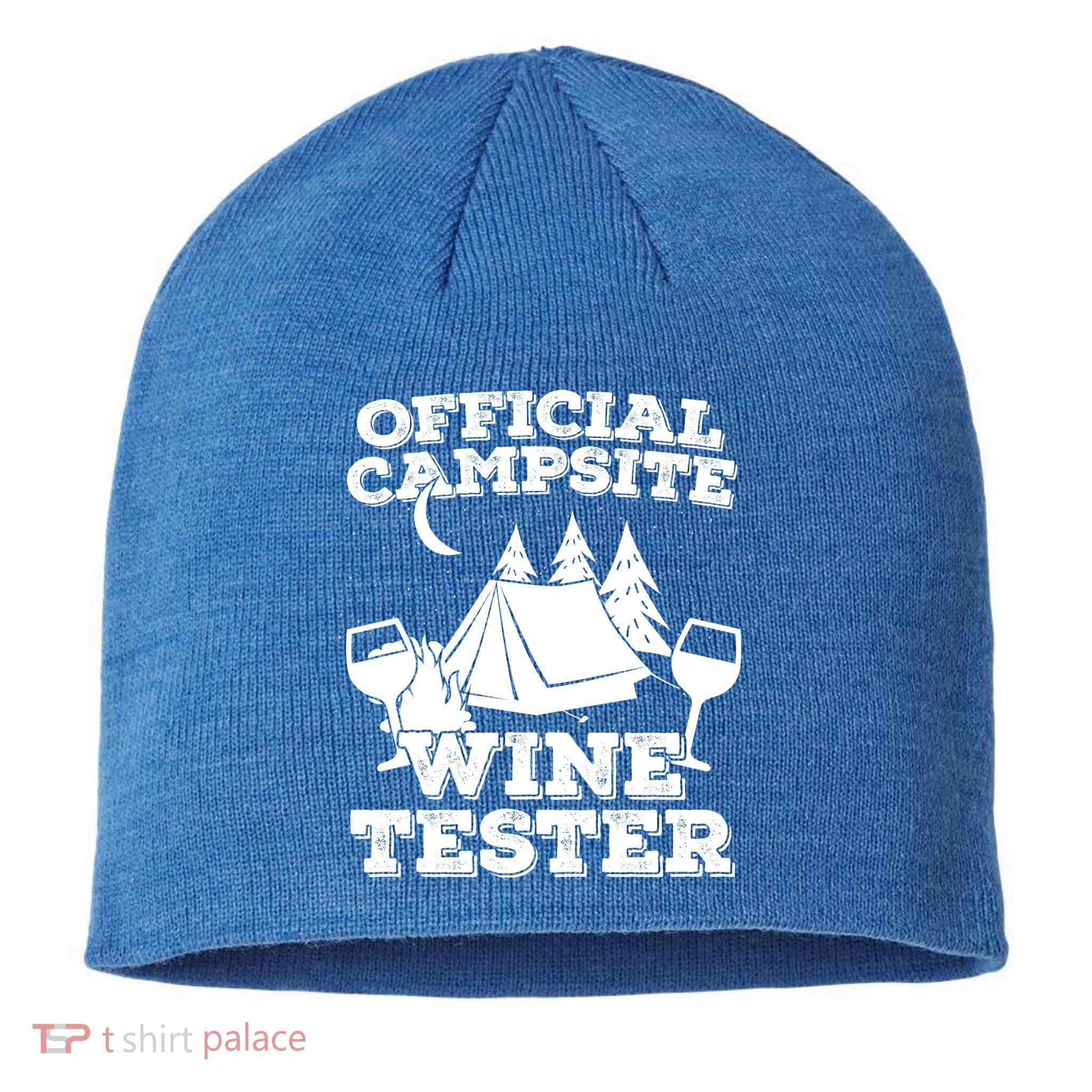 Official Campsite Wine Tester Sustainable Beanie