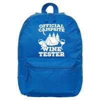 Official Campsite Wine Tester 16 in Basic Backpack