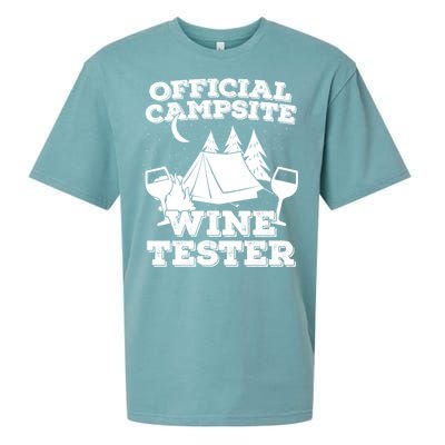 Official Campsite Wine Tester Sueded Cloud Jersey T-Shirt