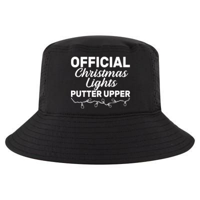 Official Christmas Light Putter Upper Cool Comfort Performance Bucket Hat