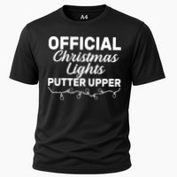 Official Christmas Light Putter Upper Cooling Performance Crew T-Shirt