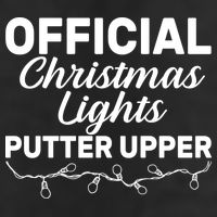 Official Christmas Light Putter Upper Adult Drive Performance Visor