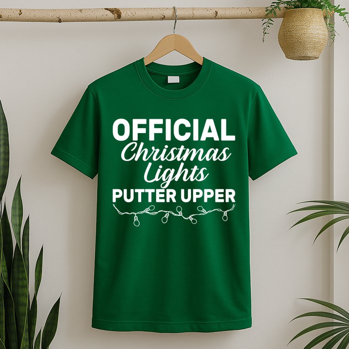Official Christmas Light Putter Upper T-Shirt