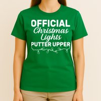 Official Christmas Light Putter Upper T-Shirt