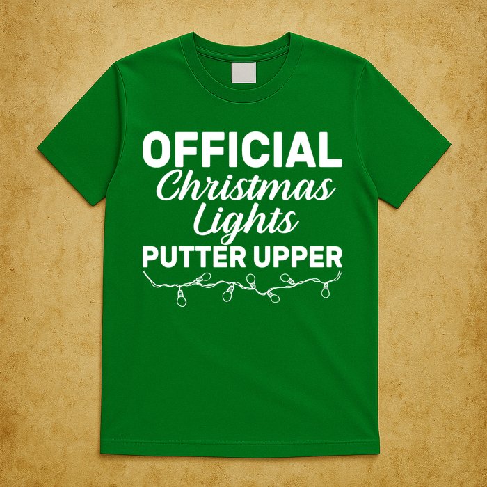 Official Christmas Light Putter Upper T-Shirt