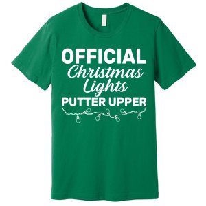 Official Christmas Light Putter Upper Premium T-Shirt