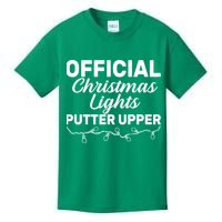 Official Christmas Light Putter Upper Kids T-Shirt