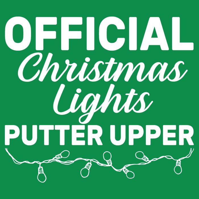 Official Christmas Light Putter Upper Kids T-Shirt