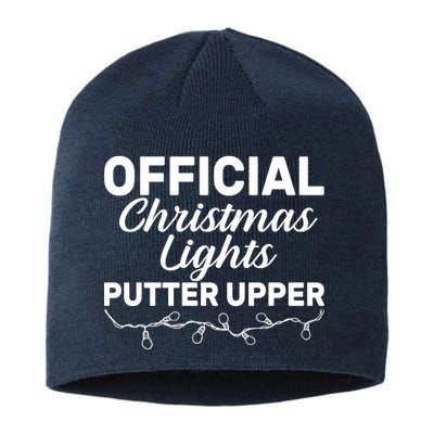 Official Christmas Light Putter Upper Sustainable Beanie