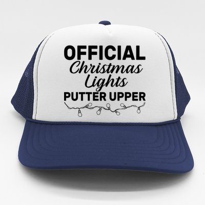 Official Christmas Light Putter Upper Trucker Hat