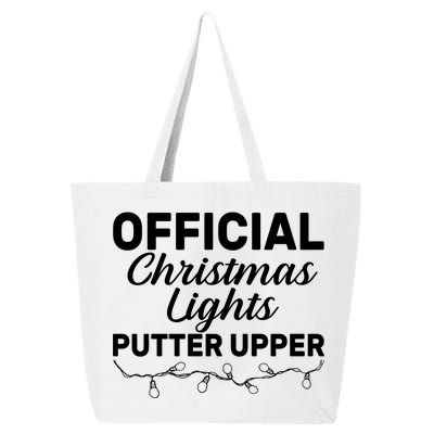 Official Christmas Light Putter Upper 25L Jumbo Tote