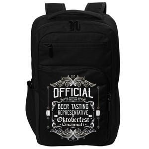 Official Cincinnati Oktoberfest Beer Tasting Representative Impact Tech Backpack