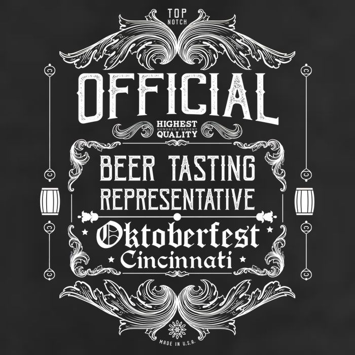 Official Cincinnati Oktoberfest Beer Tasting Representative Adult Drive Performance Visor