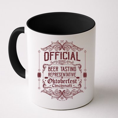 Official Cincinnati Oktoberfest Beer Tasting Representative Mug