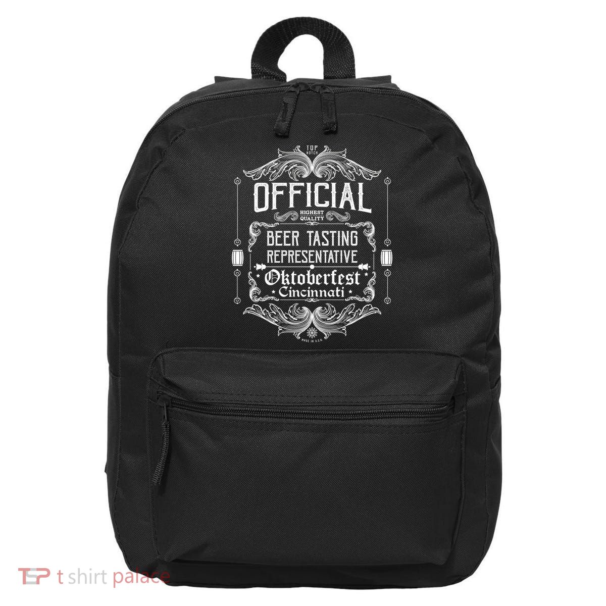 Official Cincinnati Oktoberfest Beer Tasting Representative 16 in Basic Backpack