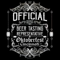 Official Cincinnati Oktoberfest Beer Tasting Representative Premium T-Shirt