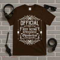 Official Cincinnati Oktoberfest Beer Tasting Representative T-Shirt