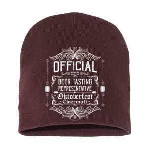 Official Cincinnati Oktoberfest Beer Tasting Representative Short Acrylic Beanie