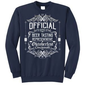 Official Cincinnati Oktoberfest Beer Tasting Representative Sweatshirt