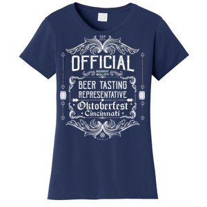 Official Cincinnati Oktoberfest Beer Tasting Representative Women's T-Shirt