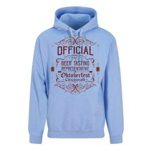 Official Cincinnati Oktoberfest Beer Tasting Representative Unisex Surf Hoodie