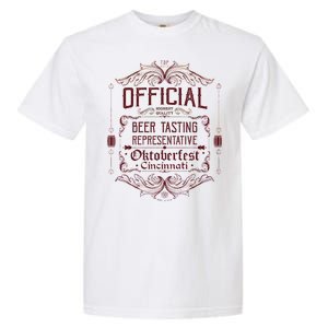 Official Cincinnati Oktoberfest Beer Tasting Representative Garment-Dyed Heavyweight T-Shirt