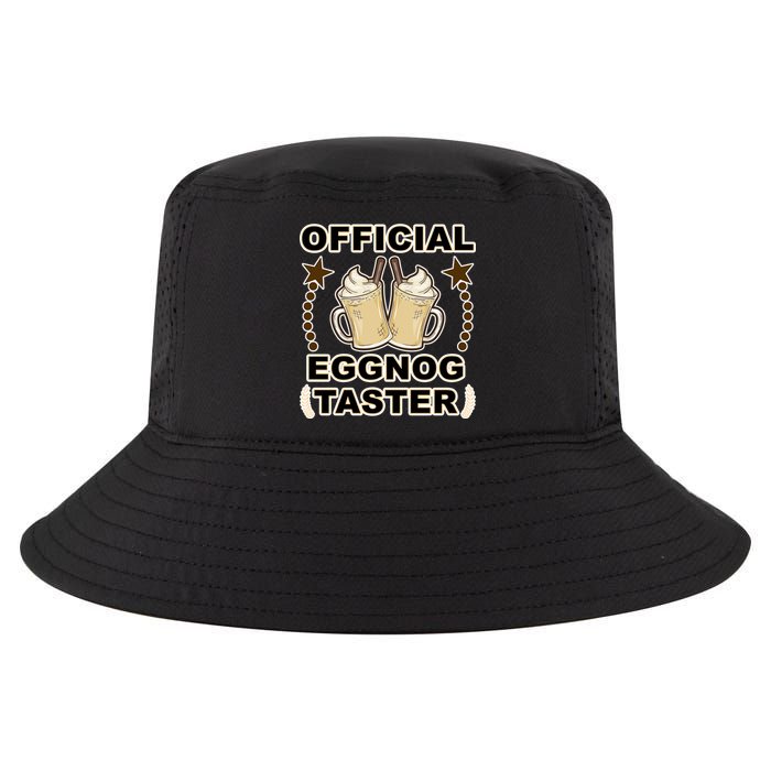 Official Eggnog Taster Cool Comfort Performance Bucket Hat