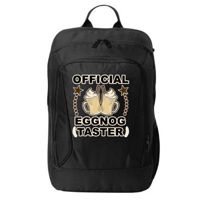 Official Eggnog Taster City Backpack