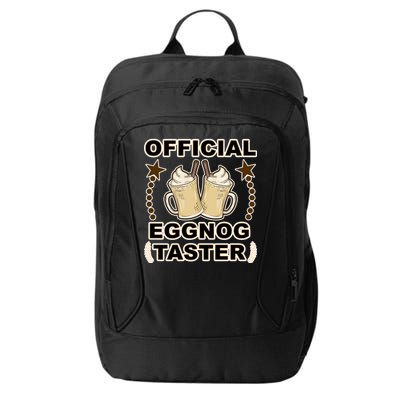 Official Eggnog Taster City Backpack