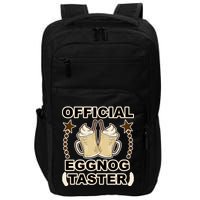 Official Eggnog Taster Impact Tech Backpack