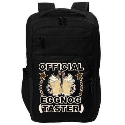 Official Eggnog Taster Impact Tech Backpack