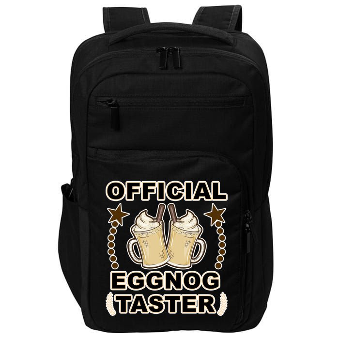 Official Eggnog Taster Impact Tech Backpack