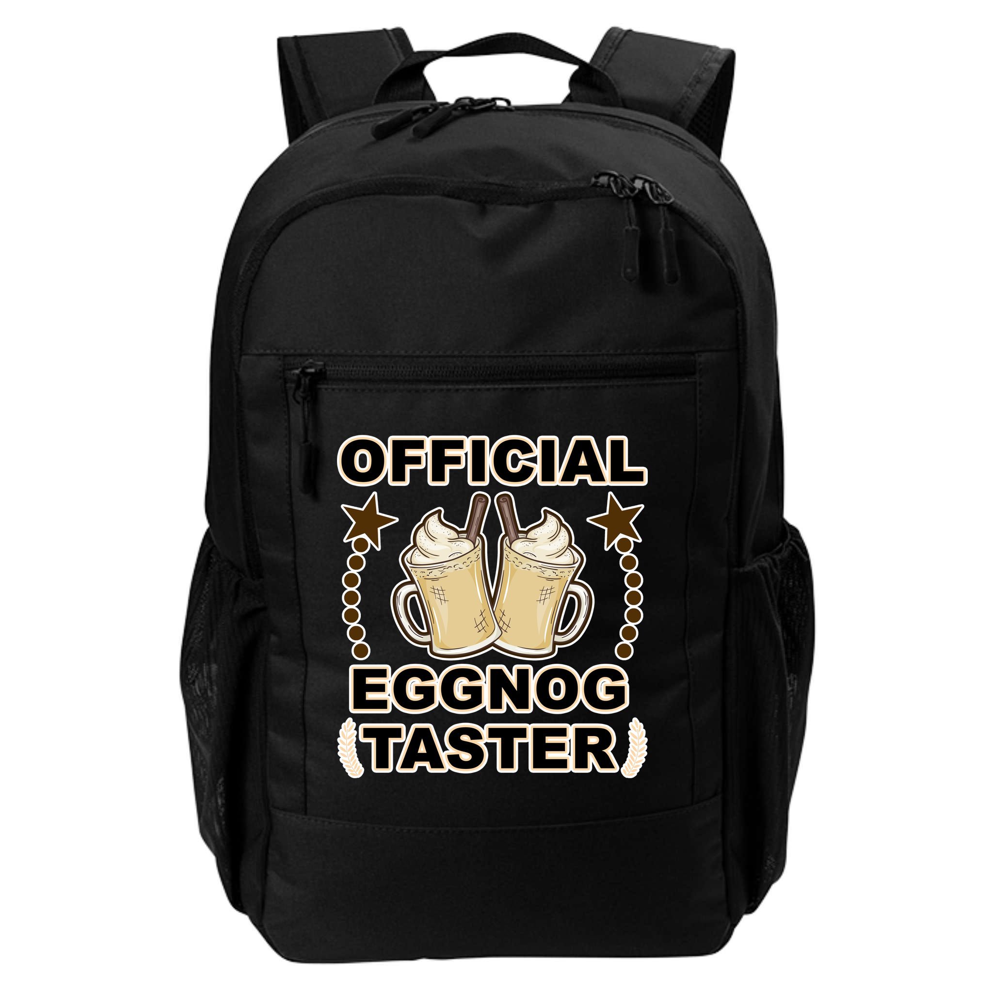 Official Eggnog Taster Backpack