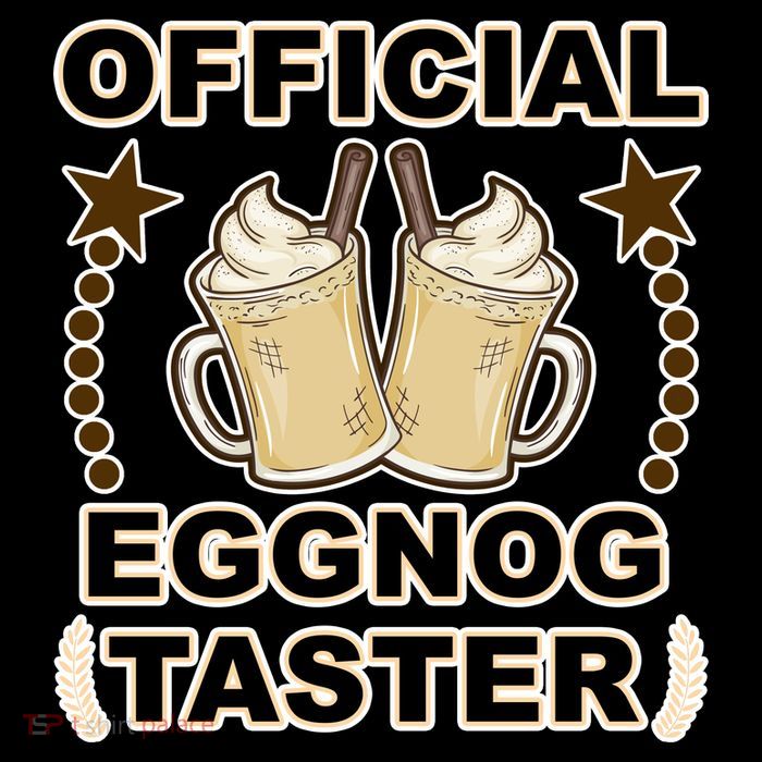 Official Eggnog Taster 7-Panel Snapback Hat