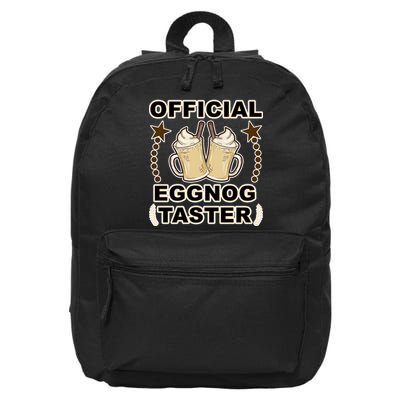 Official Eggnog Taster 16 in Basic Backpack